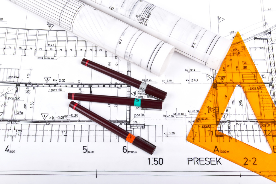 technical project drawing